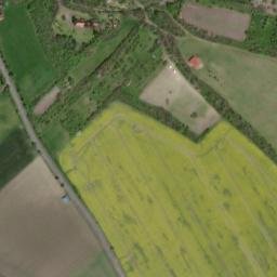 Satellite imagery of [Klapý] church t., CZ