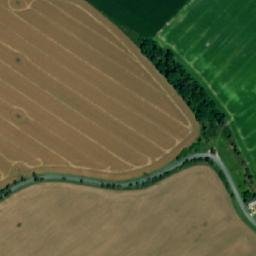 Satellite imagery of [Kováň] church t., CZ
