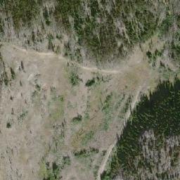 Satellite imagery of Gnawed Mountain, CA