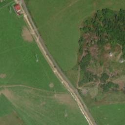 Satellite imagery of [Měděnec] church t., CZ