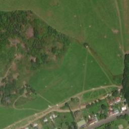 Satellite imagery of [Měděnec] church t., CZ