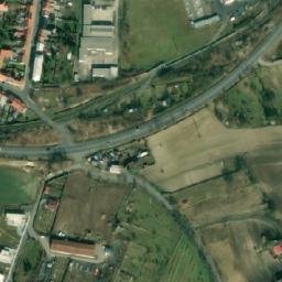 Satellite imagery of [Roudnice nad Labem] slaughterhouse chimney, CZ