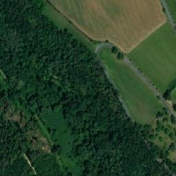 Satellite imagery of [Kováň] church t., CZ