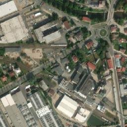 Satellite imagery of [Dvůr Králové nad Labem] heat plant chimney-2, CZ