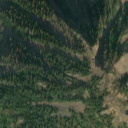 Satellite imagery of Clark Peak, CA