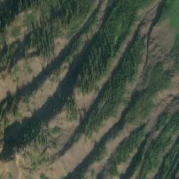 Satellite imagery of Clark Peak, CA