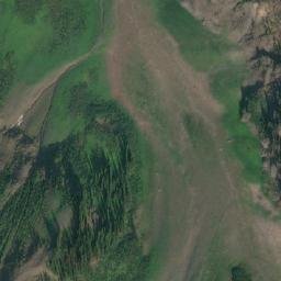 Satellite imagery of Clark Peak, CA