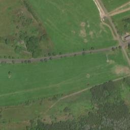 Satellite imagery of [Měděnec] church t., CZ