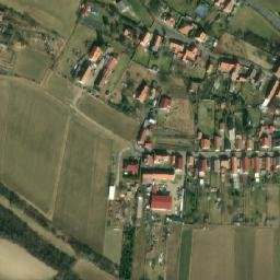 Satellite imagery of [Bechlín] church sanctus t., CZ