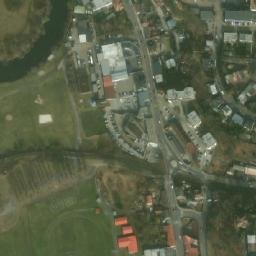 Satellite imagery of [Dalovice u Mladé Boleslavi] factory chimney, CZ