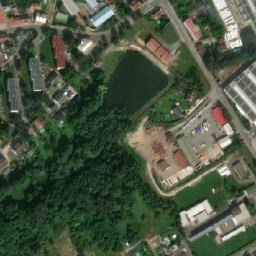 Satellite imagery of [Dvůr Králové nad Labem] heat plant chimney-2, CZ