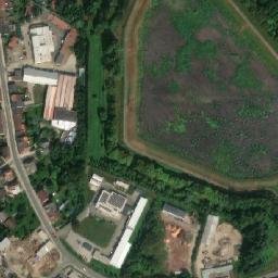 Satellite imagery of [Dvůr Králové nad Labem] heat plant chimney-2, CZ