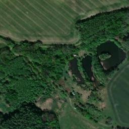 Satellite imagery of [Javorník-Horní Hoštice] church t., CZ