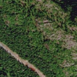 Satellite imagery of Mount Palmerston, CA