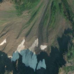 Satellite imagery of Clark Peak, CA