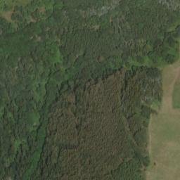 Satellite imagery of [Měděnec] church t., CZ