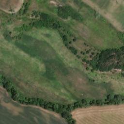 Satellite imagery of [Bílence-Škrle] church t., CZ