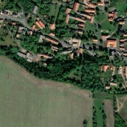 Satellite imagery of Týnecký chlum, CZ
