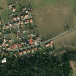 Satellite imagery of [Bechlín] church sanctus t., CZ