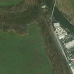 Satellite imagery of [Dalovice u Mladé Boleslavi] factory chimney, CZ