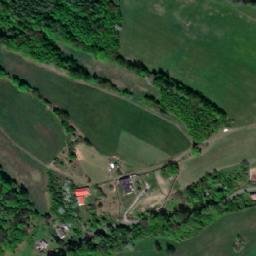 Satellite imagery of [Javorník-Horní Hoštice] church t., CZ