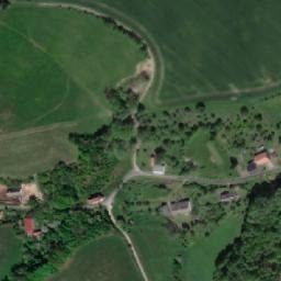 Satellite imagery of [Javorník-Horní Hoštice] church t., CZ