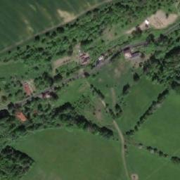 Satellite imagery of [Javorník-Horní Hoštice] church t., CZ