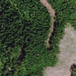 Satellite imagery of Mount Palmerston, CA