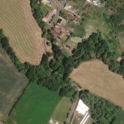 Satellite imagery of [Bílence-Škrle] church t., CZ