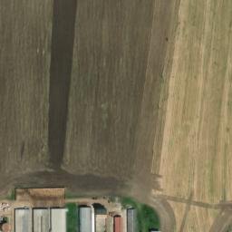 Satellite imagery of [Libochovice] cemetery church sanctus t., CZ