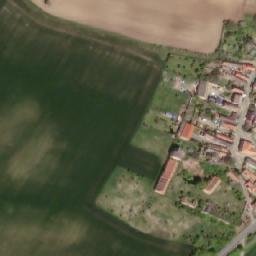 Satellite imagery of [Budyně nad Ohří-Nížebohy] church t., CZ
