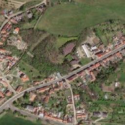 Satellite imagery of [Budyně nad Ohří-Nížebohy] church t., CZ