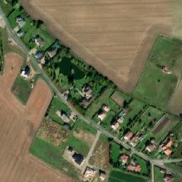 Satellite imagery of [Dlouhá Lhota u Mladé Boleslavi] chapel sanctus t., CZ