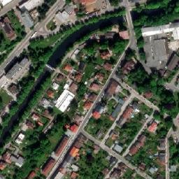 Satellite imagery of [Náchod castle] outlook t., CZ