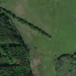 Satellite imagery of [Javorník-Horní Hoštice] church t., CZ