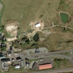 Satellite imagery of [Boží Dar] church t., CZ