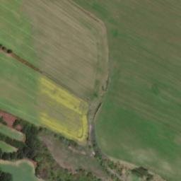 Satellite imagery of [Velemyšleves-Zálezly] chapel sanctus t., CZ