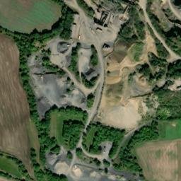 Satellite imagery of Týnecký chlum, CZ