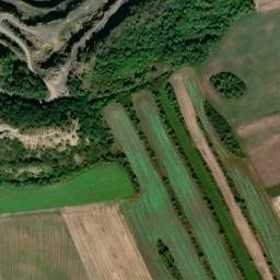 Satellite imagery of Týnecký chlum, CZ