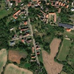 Satellite imagery of [Vysoká u Mělníka] church t., CZ