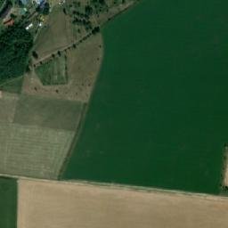 Satellite imagery of [Chvalkovice v Čechách] church t., CZ
