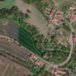 Satellite imagery of [Velemyšleves-Zálezly] chapel sanctus t., CZ