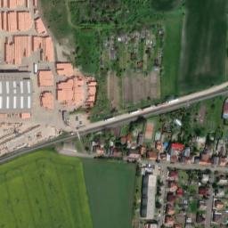 Satellite imagery of [Libochovice] cemetery church sanctus t., CZ