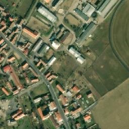 Satellite imagery of [Krabčice u Roudnice nad Labem] evangelic church t., CZ