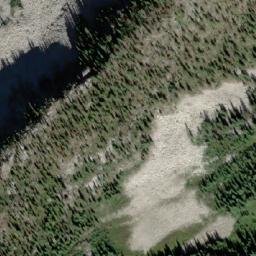 Satellite imagery of Mount Sanderson, CA
