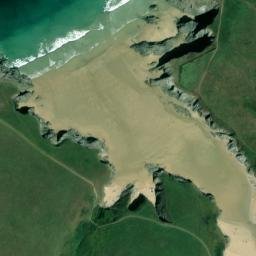 Satellite imagery of Pentire Point West, GB