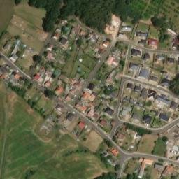 Satellite imagery of [Březno u Chomutova] church t., CZ