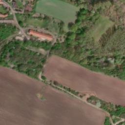 Satellite imagery of [Velemyšleves-Zálezly] chapel sanctus t., CZ
