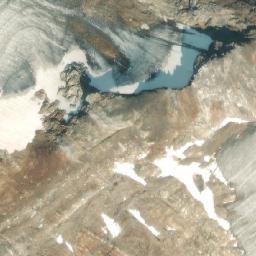 Satellite imagery of Tenderfoot Mountain, CA