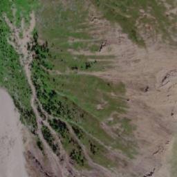 Satellite imagery of Mount Muir, CA
